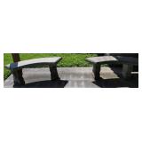2pc. Concrete Benches