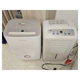 2pc Dehumidifiers - Frigidaire & GE