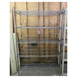 5-Tier Commerical Grade Steel Wire Shelf