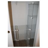 3pc. Wire Square Cubby Shelves
