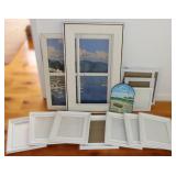 Large Collection of White Picture Frames