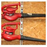 2pc. Toro Power Sweep Electric Blowers