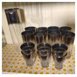 15 pcs Silver Fade Dorothy Thorpe Style Barware