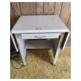 Cole Metal Drop Down Rolling Work Table