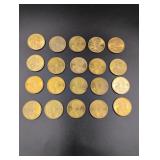 (20) 2000 P Sacagawea $1 Coins