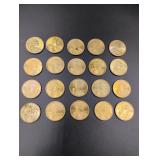 (20) 2000 P Sacagawea $1 Coins