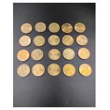 (20) 2000 P Sacagawea $1 Coins