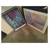 2 Large Art Prints