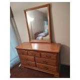 Dresser with Mirror- Read Details