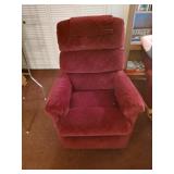 Maroon La-Z-Boy Recliner