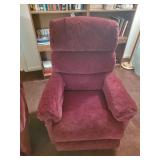 Maroon La-Z-Boy Recliner