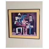 Picasso "Three Musicians" Framed Print