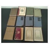 12 Antique Books