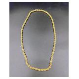 14K Gold 20" Rope Chain
