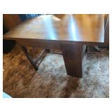 Vintage Desk with Bookcase on End