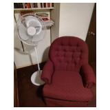 Best Chair & Lasco Pedestal Fan