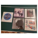 5 Sealed Vinyl Records