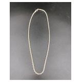 Sterling Silver 18" Rope Chain Necklace