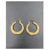 10K Gold Hoop Earrings