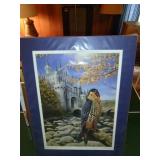 "Lone Observer" Signed, Numbered Print by Poole