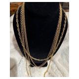 Gold-Tone Chain Necklaces