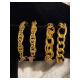Vintage Forever K Gold-Tone Bracelets