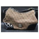 Dooney & Bourke Monogram Canvas Shoulder Bag
