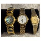 Three Womenï¿½s Wrist watches with Mixed Designs