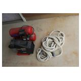 Air Compressor and Nylon Rope Bundle