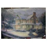 Vintage Cloth Thomas Kinkade Scroll Decor, has +++