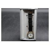 Vintage Genuine Leather Watch with ALCOA on it