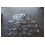 Clear Pressed Glassware