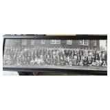 Framed 1942 Alpha Bible Class Group Photo