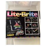 Lite-Brite Set with Box and Accessories
