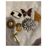 Seven Decorative Pins