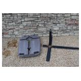 2 Unbrella Stands, 1-Heavy Duty Plastic, 2nd is++