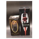 AeroVino and Vinturi Wine Aerators in Original Box