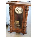 Antique Musterschutz Regulator Chime Wall Clock