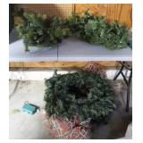 Artificial Holiday Wreaths and Decorations