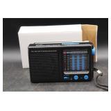 FM/AM/SW 9-Band Portable World Receiver