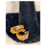 925 Vintage Earrings with Butterfly Design