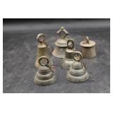 1930 Original Tribal Bangle Brass Goat Neck Bells