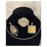 Jewelry Lot with Pendants and Accessories