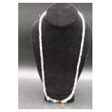 Vintage Rainbow Surfer Necklace & Sugar Beaded++