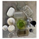 Kitchenware Lot Featuring Corelle, Mikasa, and Gla