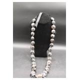 Vintage Kukui Nut Lei Necklace