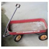 Sears XL-300 Red Metal Wagon with Handle