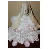 Vintage Handmade Bunny Rag Doll