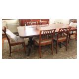 Vintage Table W\Insert, 2 Captains Chairs &+++