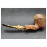 Vintage Hand Carved Pipe most likely made of +++